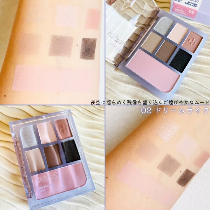 アイシャドウパレット/Healus/アイシャドウパレットを使ったクチコミ（3枚目）