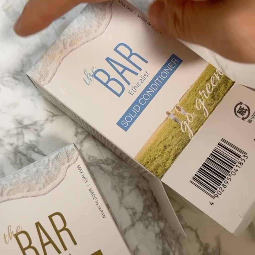 the BAR ソリッドシャンプー/マックス/市販シャンプーの動画クチコミ4つ目
