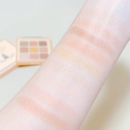 マテリアルカラーパレット/leur charme/アイシャドウパレットを使ったクチコミ(4枚目)