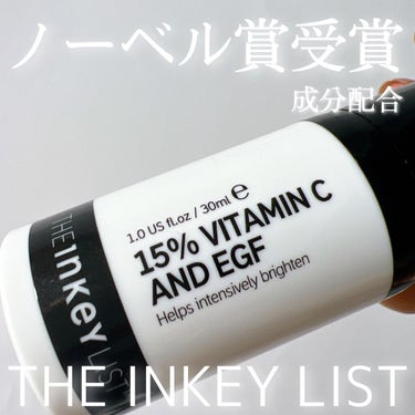 15% ビタミンC＆EGF セラム /THE INKEY LIST/美容液の動画クチコミ1つ目