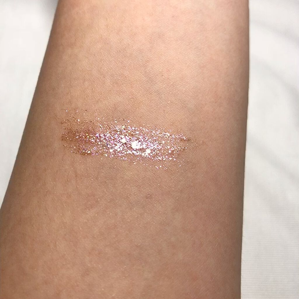 リキッド グリッター シャドウ/rom&nd/グリッターを使ったクチコミ（3枚目）