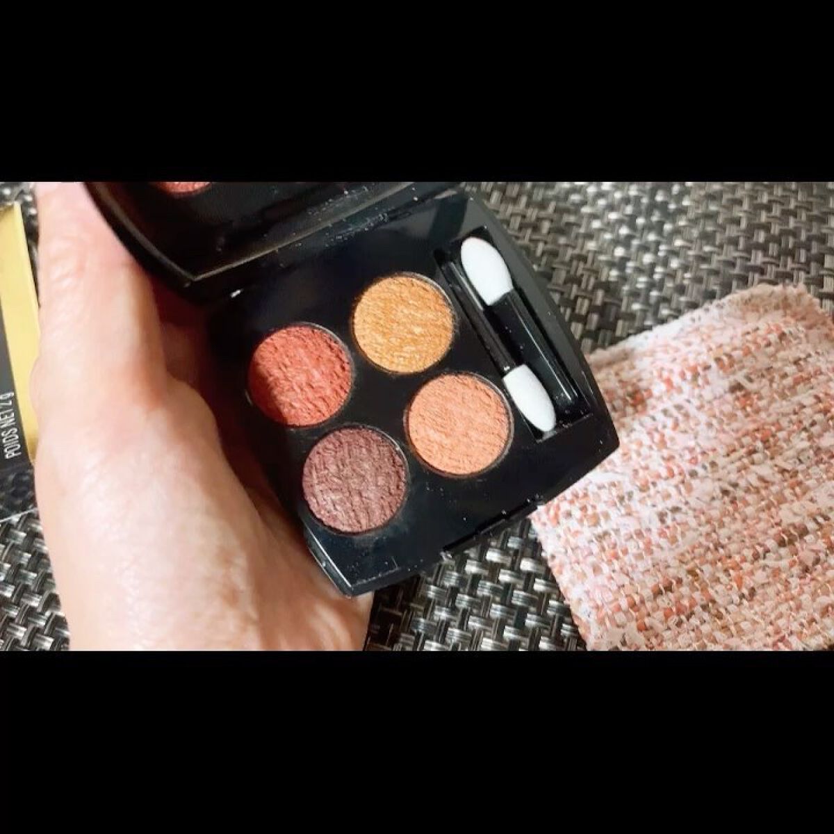 レ キャトル オンブル ツイード/CHANEL/アイシャドウパレットを使ったクチコミ（3枚目）