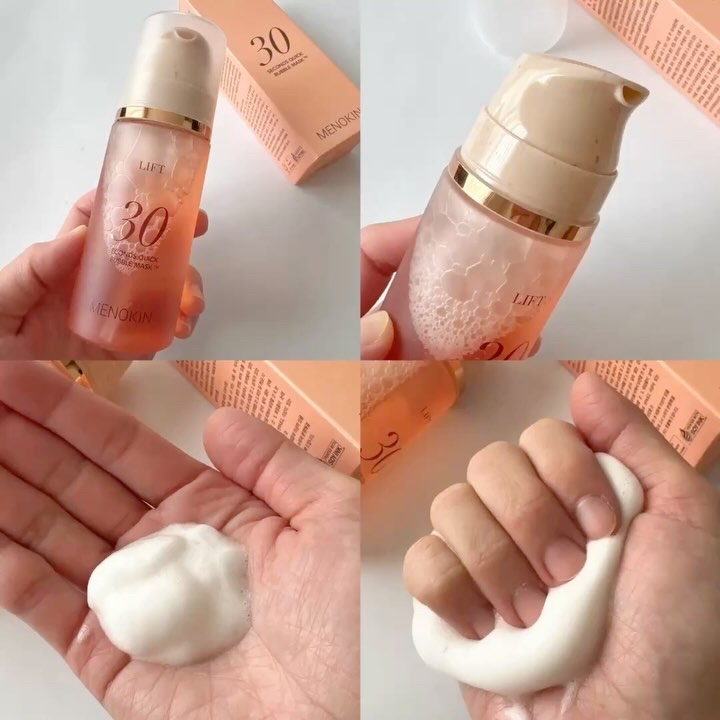 30秒クイックバブルマスク95ml リフト/MENOKIN/シートマスク・パックを使ったクチコミ（3枚目）