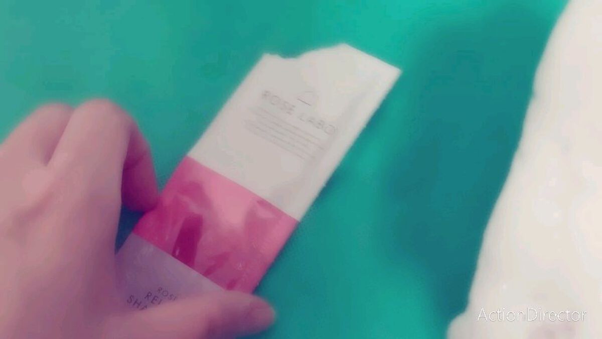 ローズリラックスシャンプー&トリートメント/ROSE LABO/市販シャンプーの動画クチコミ2つ目