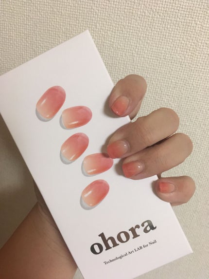 セミキュアジェルネイル(ハンド)/ohora/ネイルシールの人気ショート動画