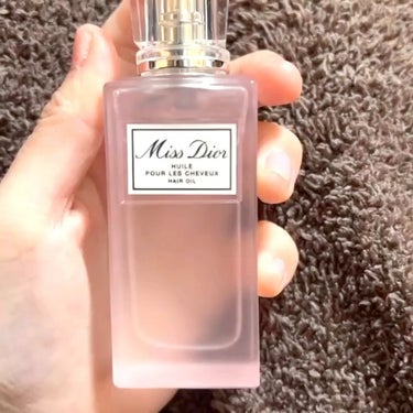 試してみた】ミス ディオール ヘアオイル/Dior | LIPS