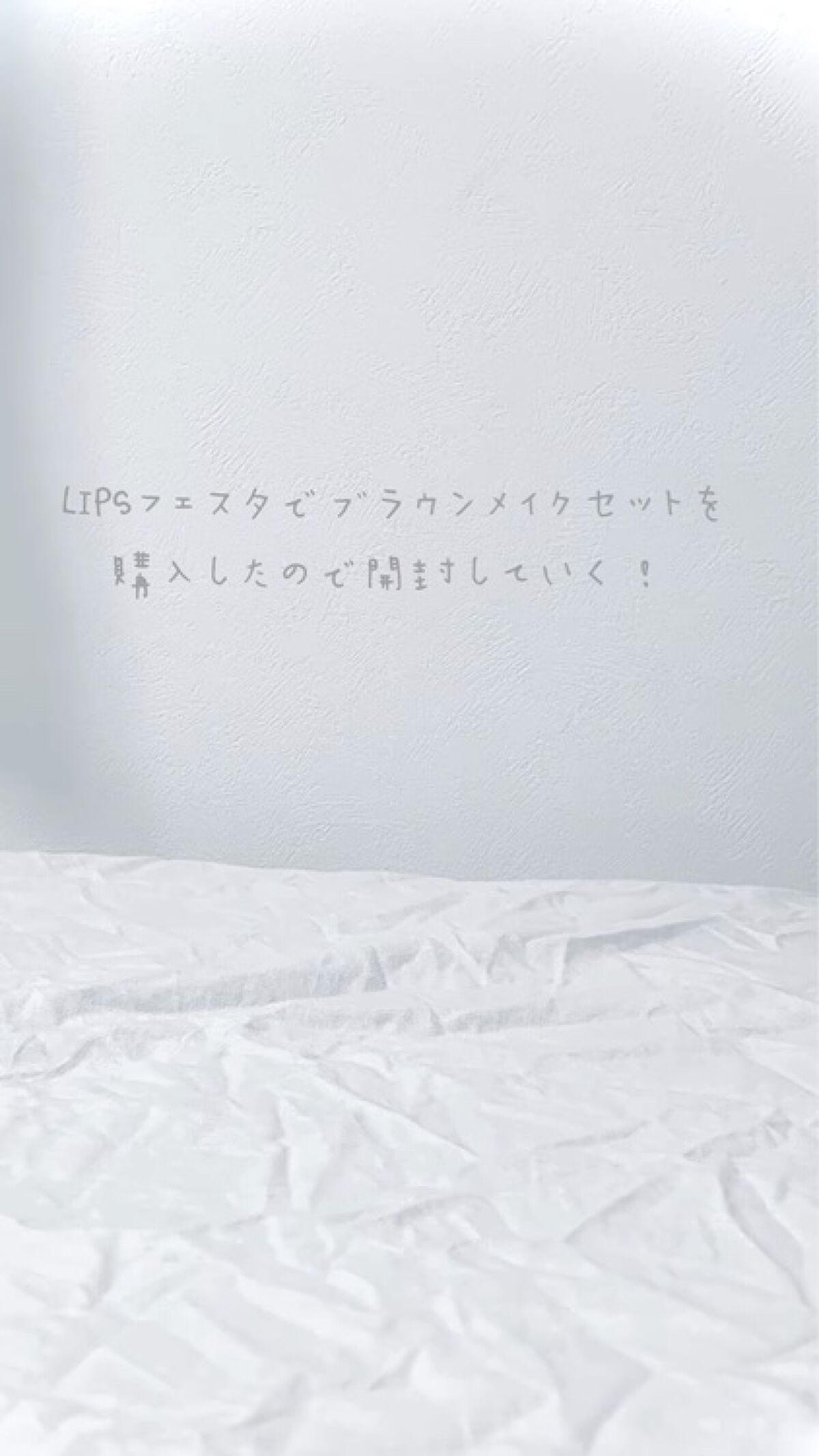 ブラウンメイクセット  LIPSフェスタ Autumn 2022/LIPS/メイクアップキットを使ったクチコミ（1枚目）