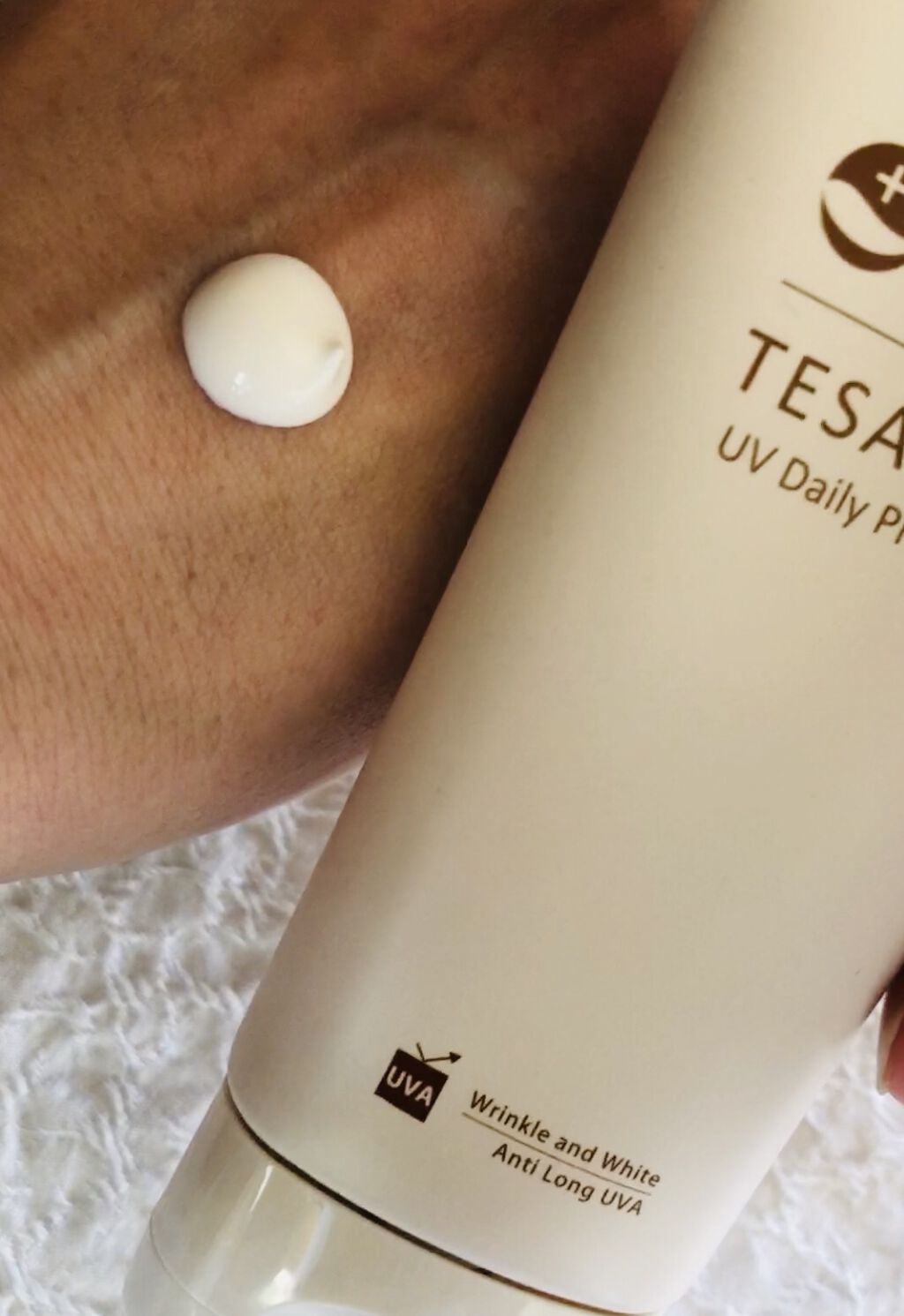 UV デイリープロテクト/TESARAN/日焼け止めクリームを使ったクチコミ（1枚目）