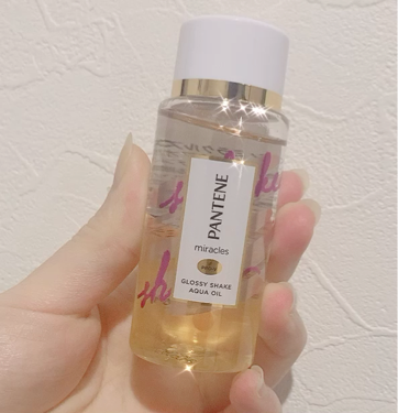 ミラクルズ グロッシー シェイク アクアオイル/パンテーン/ヘアオイルを使ったクチコミ（2枚目）
