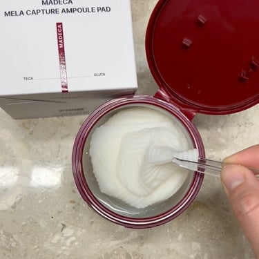 マデカ メラキャプチャーアンプルパッド/センテリアン24/拭き取り化粧水を使ったクチコミ（3枚目）
