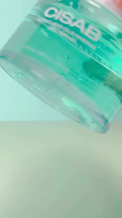 スージングクレンジングジェルバーム/CISAB/クレンジングジェルの人気ショート動画