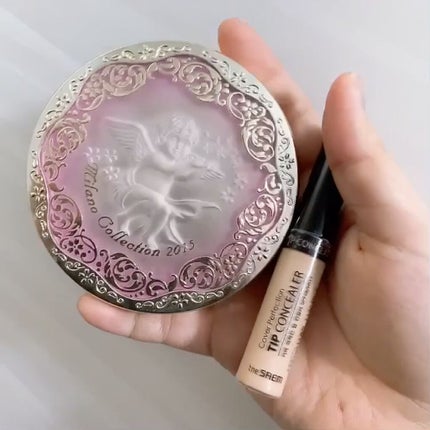 フェースアップパウダー<ミラノコレクション2018>/ミラノコレクション/プレストパウダーを使ったクチコミ(2枚目)