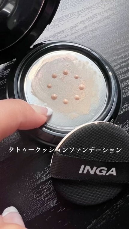 タトゥークッションファンデーション/INGA/クッションファンデーションの人気ショート動画