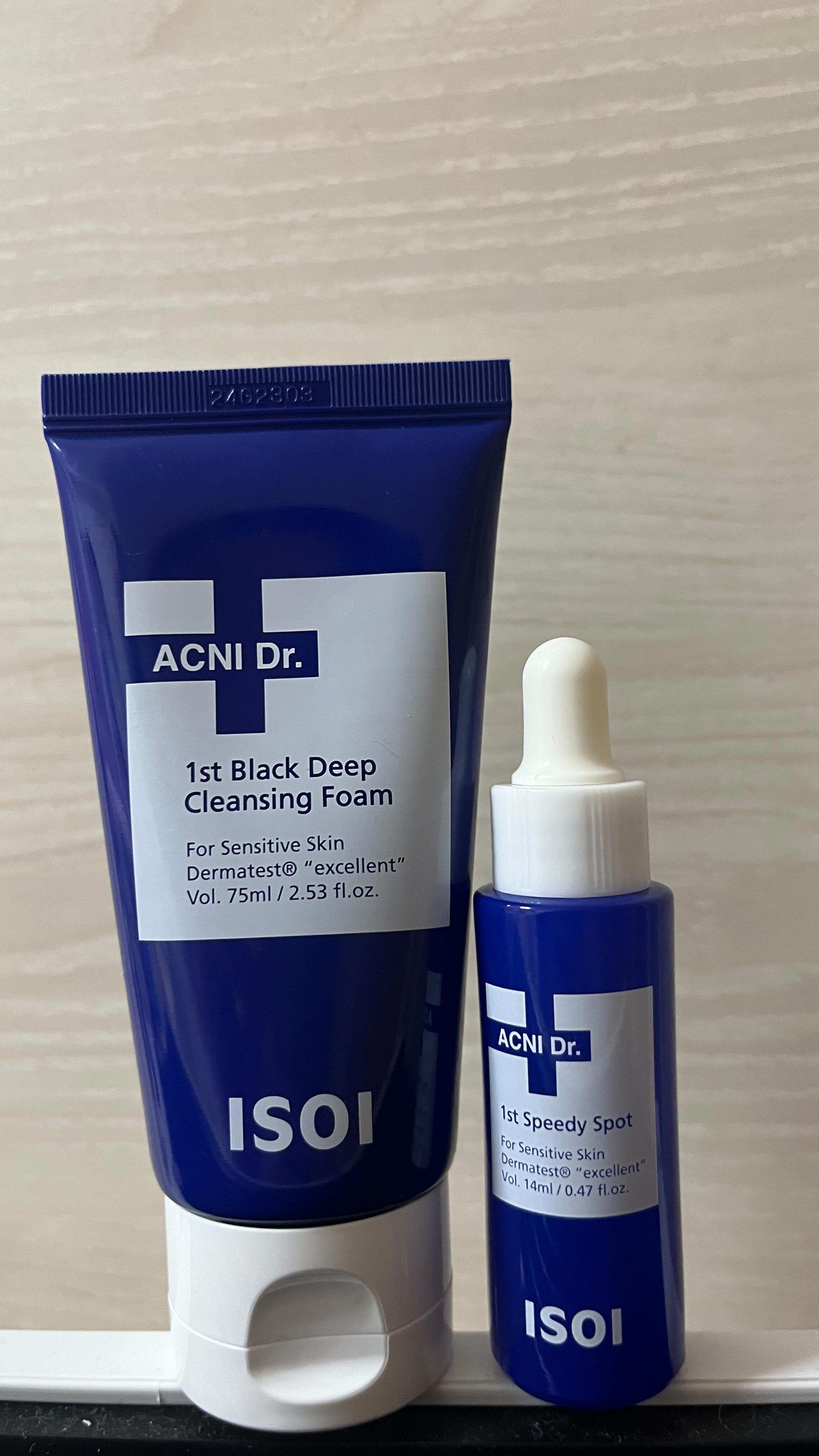 アクニドクターファーストスピーディースポット/ISOI/美容液の動画クチコミ2つ目