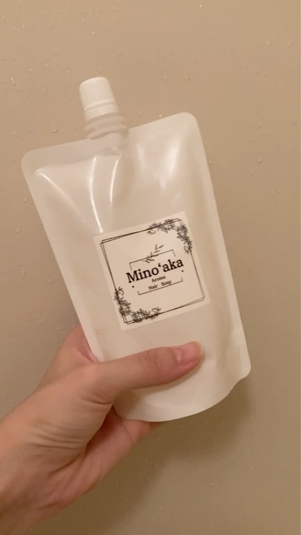 Minoʻakaアロマヘアソープ/ミノアカ/市販シャンプーを使ったクチコミ（1枚目）