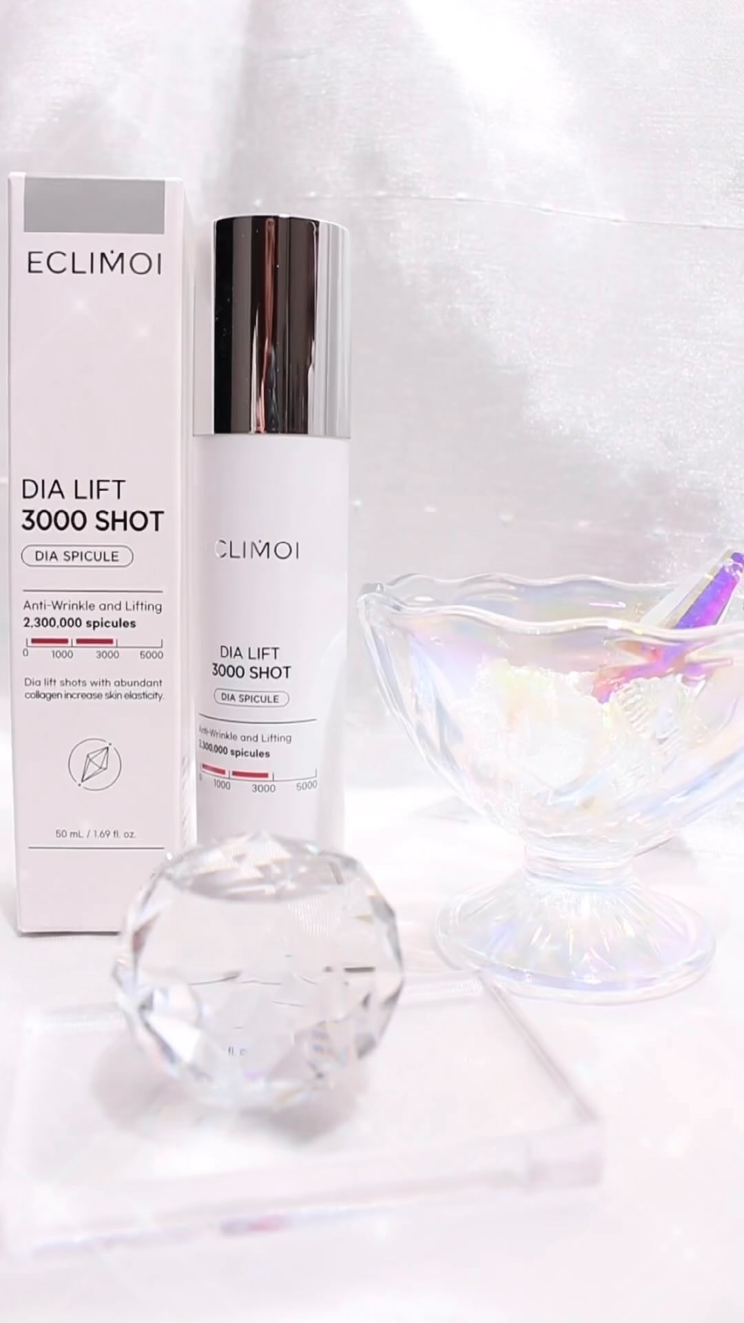 ダイヤリフト3000ショット/ECLIMOI/フェイスクリームを使ったクチコミ（1枚目）