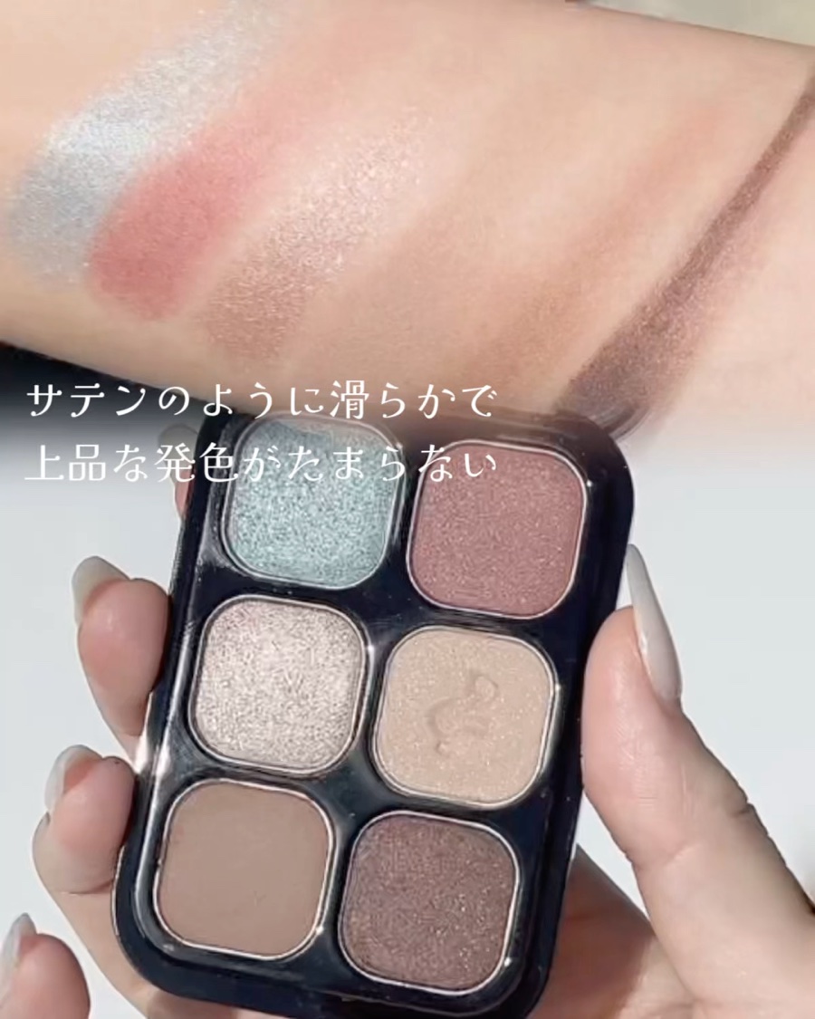 オッドバランスアイパレット/TWO SLASH FOUR/アイシャドウパレットを使ったクチコミ（3枚目）