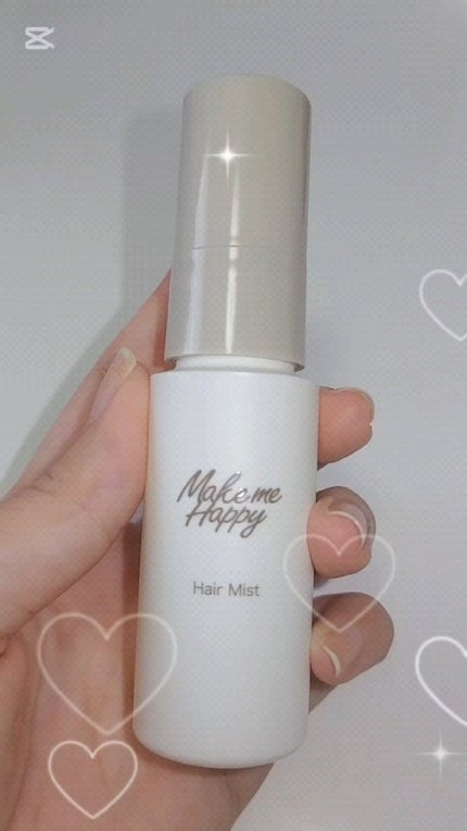 メイクミーハッピー ヘアミスト WHITE/キャンメイク/ヘアミストの人気ショート動画