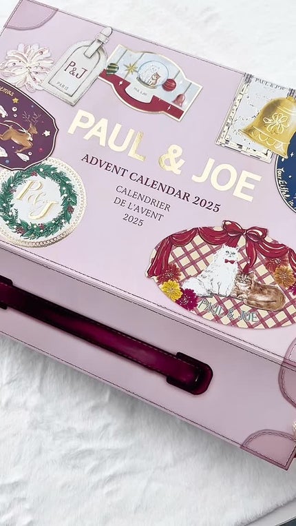 PAUL & JOE BEAUTE ポール&ジョーアドベントカレンダー2025のクチコミ「【#ポールアンドジョー #VOCEクリスマスコフレ速報 🎄】今年も豪華💗  24日間、ときめき.....」(1枚目)