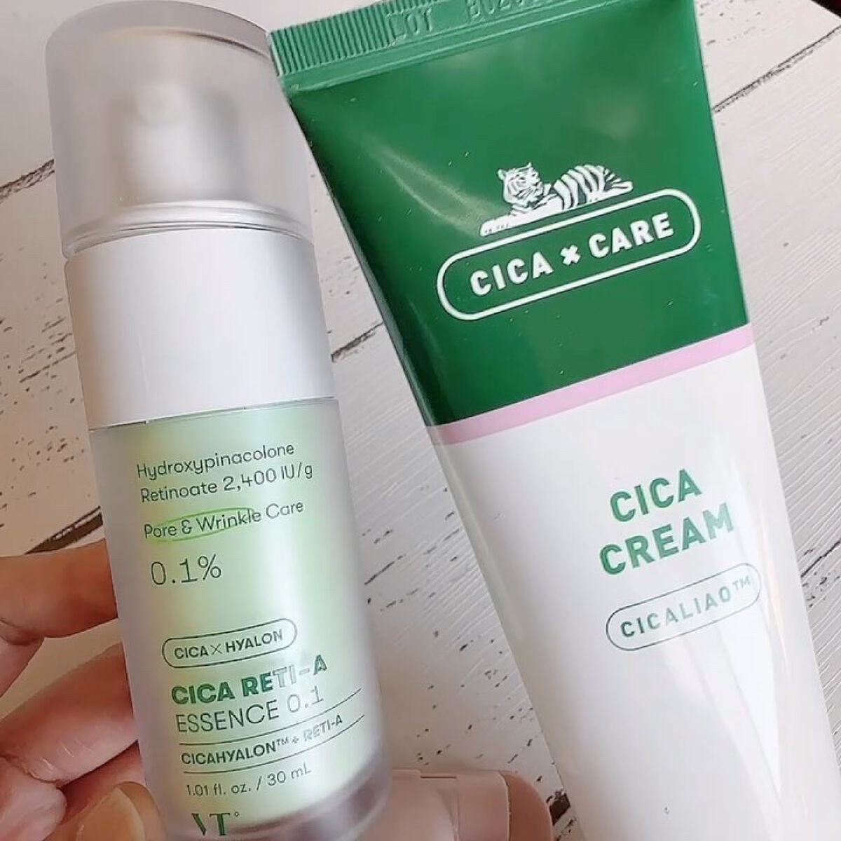 CICA クリーム/VT/フェイスクリームを使ったクチコミ（3枚目）