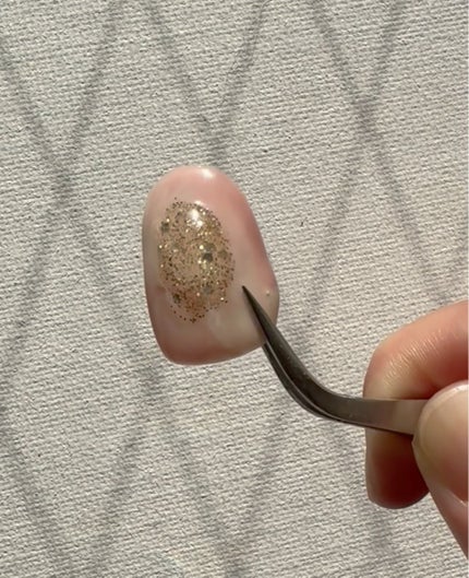 Gel Nail/セリア/ジェルネイルを使ったクチコミ(3枚目)