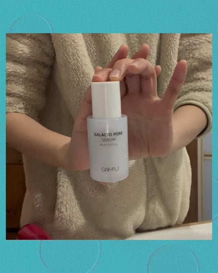 ガラクトポアセラム/SAM'U/美容液を使ったクチコミ(3枚目)