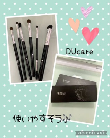 6 Pieaces Eye Makeup Brush Set/DUcare/メイクブラシの動画クチコミ1つ目