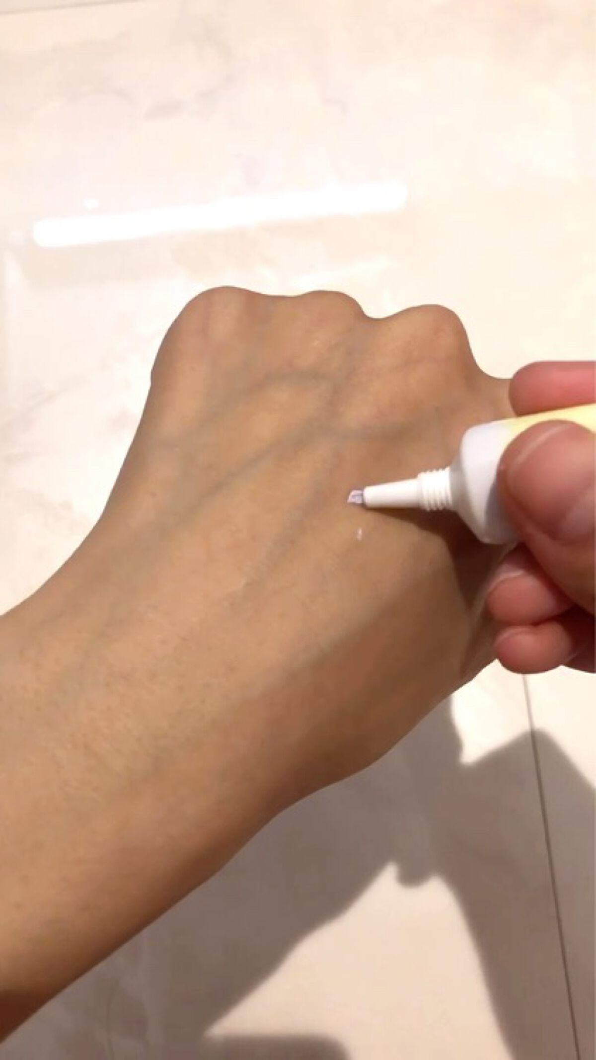 dazzlin コントロールカラー/セリア/化粧下地を使ったクチコミ（3枚目）