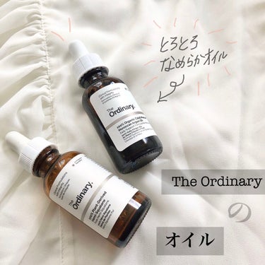 The Ordinary 100% Organic Cold-pressed Moroccan Argan Oilのクチコミ「♡ The Ordinary : 100% Organic Cold-pressed Moro.....」（1枚目）