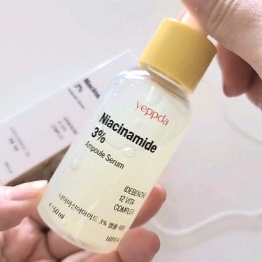 ナイアシンアミド 3% アンプルセラム/yeppda/美容液を使ったクチコミ（3枚目）