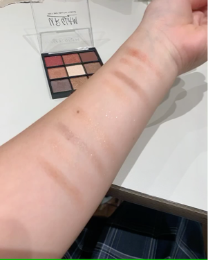 UR GLAM　BLOOMING EYE COLOR PALETTE/U R GLAM/アイシャドウパレットを使ったクチコミ（3枚目）