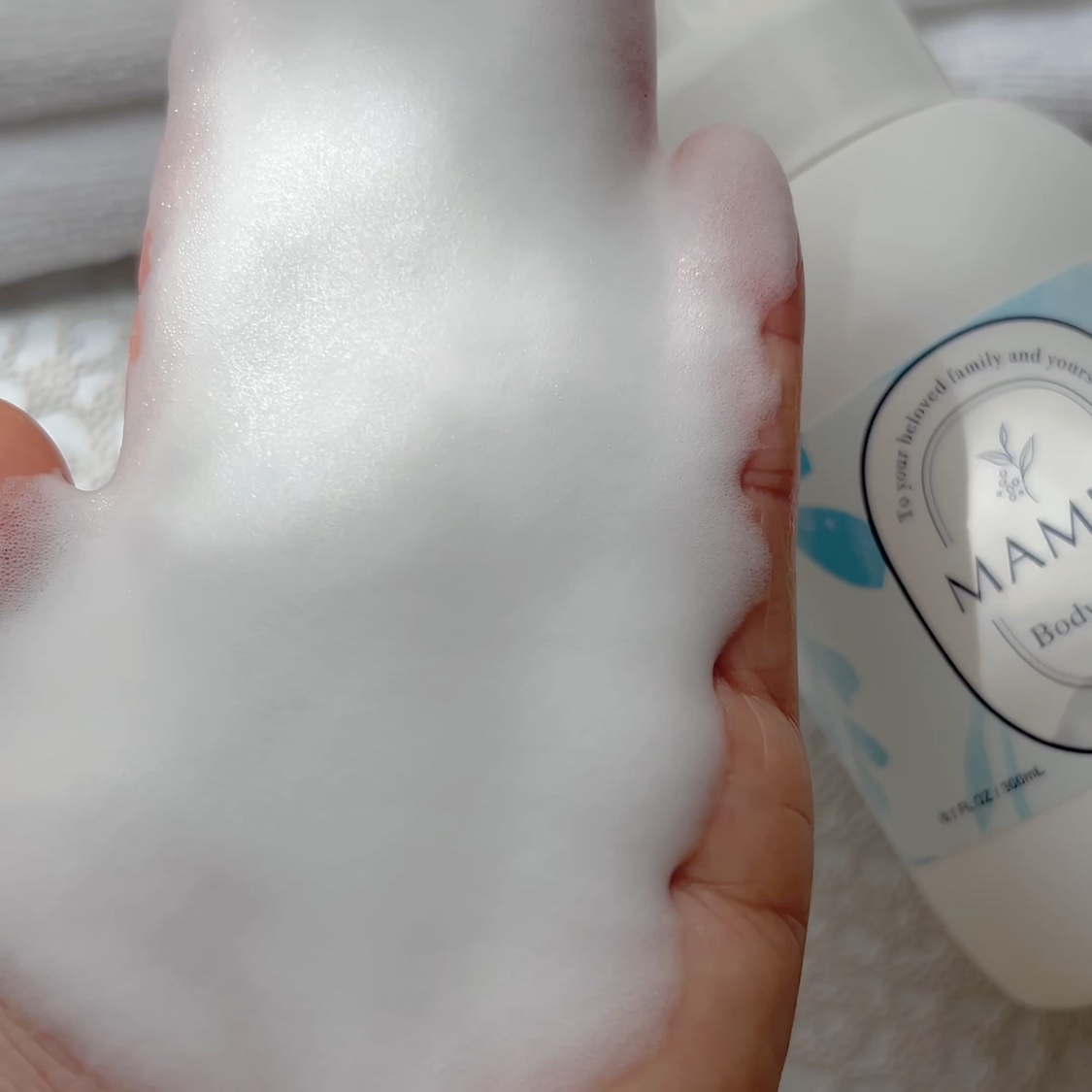 泡ボディウォッシュ/MAMUA/ボディソープの動画クチコミ5つ目