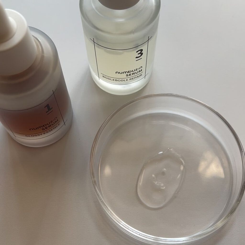 1番 韓方エキスセラム/numbuzin/美容液を使ったクチコミ（3枚目）