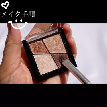 UR GLAM　VELVET EYE COLOR PALETTE/U R GLAM/パウダーアイシャドウを使ったクチコミ（2枚目）