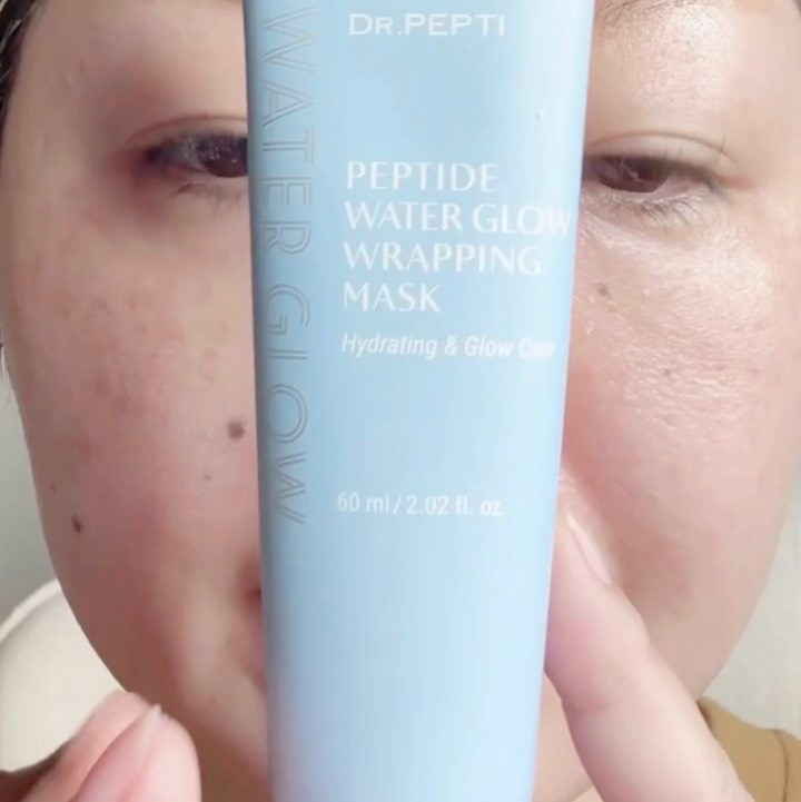 DR.PEPTI ペプチドウォーターグロウラッピングマスクのクチコミ「【DR.PEPTI ウォーターグロウ ラッピングマスク】

＼水光肌を叶えるスペシャルケア／
.....」（2枚目）