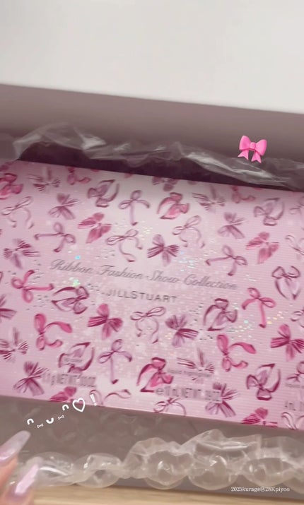 ジルスチュアート リボンファッションショー コレクション/JILL STUART/メイクアップキットの人気ショート動画