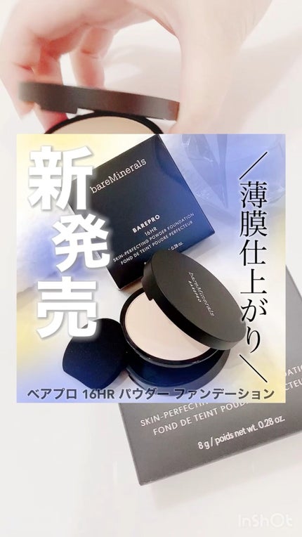 ベアプロ 16HR パウダー ファンデーション/bareMinerals/パウダーファンデーションの人気ショート動画