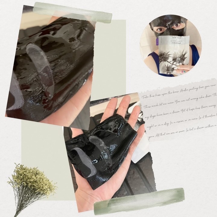 ミルクシスルブライトニングスパブラックマスク/RAWQUEST/シートマスク・パックを使ったクチコミ（2枚目）