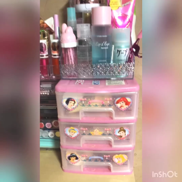 べあ︎☺︎ on LIPS 「🌸《私のコスメ収納》今日はコスメ収納動画を載せさせて頂きます◎..」（3枚目）