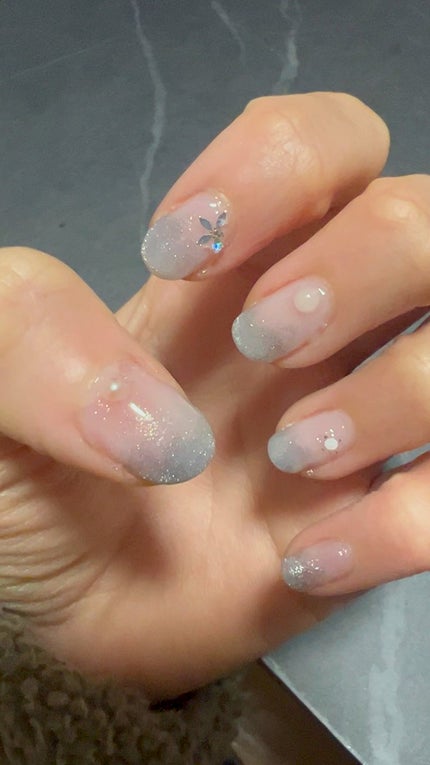 ジェルネイル(ライト対応)/セリア/ジェルネイルの人気ショート動画