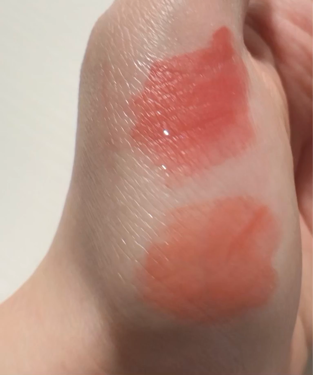 アピュー ジューシーパン スパークリングティント/A’pieu/口紅を使ったクチコミ（3枚目）