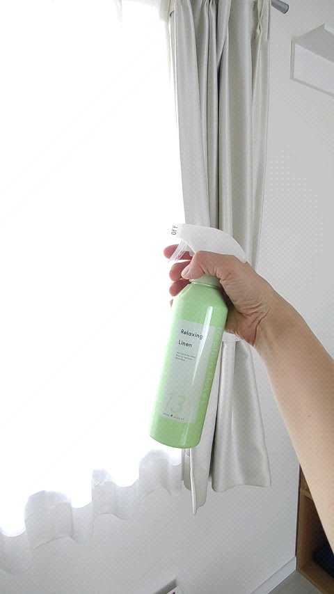 ファブリックミスト 13 Relaxing Linen/Replica Notes/ファブリックミストの動画クチコミ1つ目