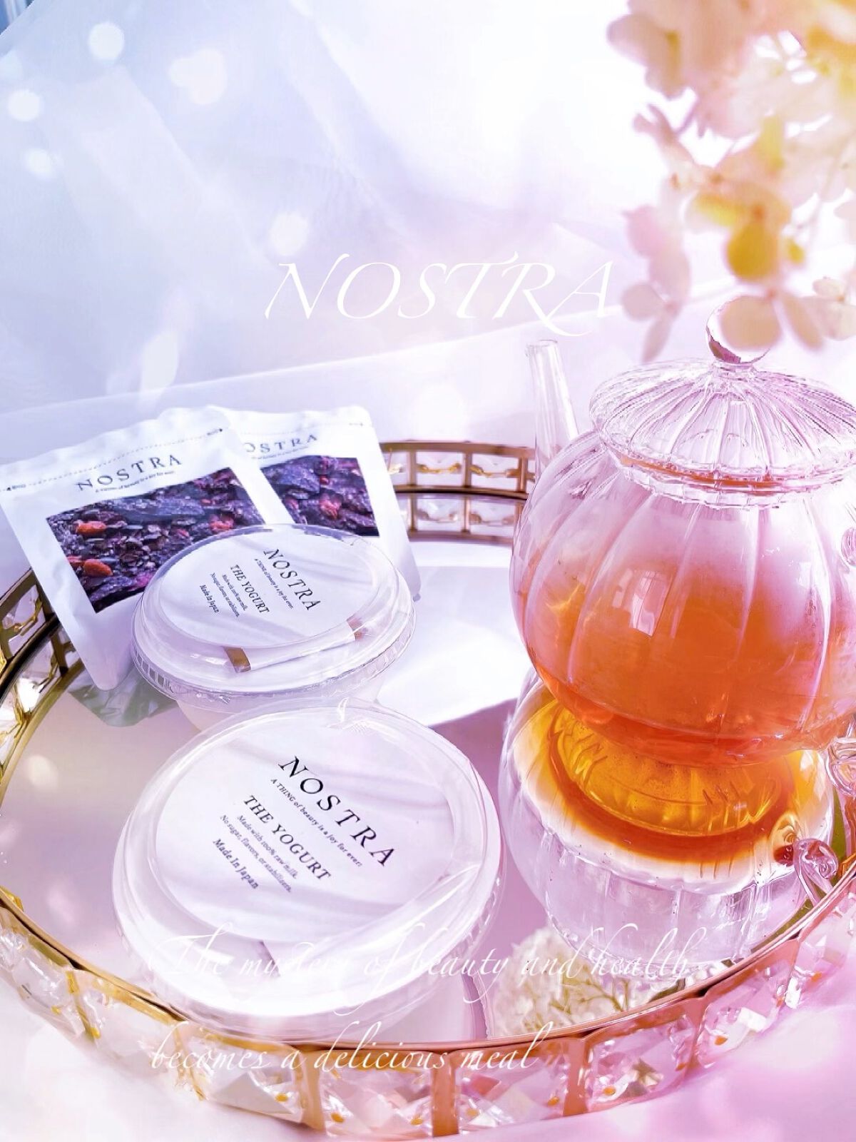 #NOSTRA
⁡
⁡
美と健康の神秘は美味しい軽食になる𓈒𓏸❁
⁡
⁡
選りすぐった12種類のスーパーフードを
使用したフレークに
ヨーグルト、マヌカハニーを合わせた
新感覚のスイーツ♡ ･.｡
⁡
⁡
毎朝のルーティン･*:.｡ 
