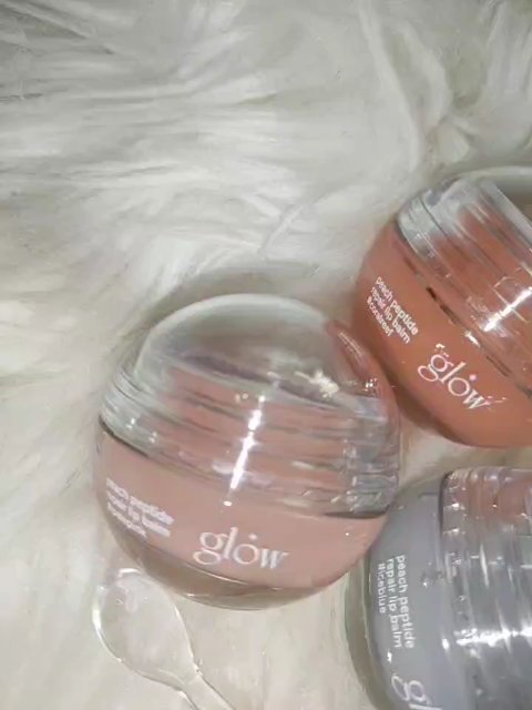 ピーチペプチドリップバーム/glow/リップバームの動画クチコミ4つ目