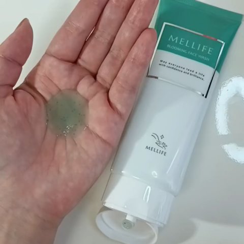 ブルーミングフェイスウォッシュ/MELLIFE/その他洗顔料の動画クチコミ5つ目