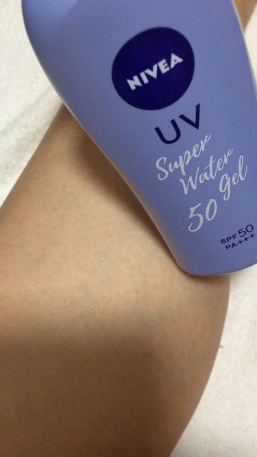 ニベアUV ウォータージェル SPF50/ニベア/日焼け止め・UVケアを使ったクチコミ（1枚目）