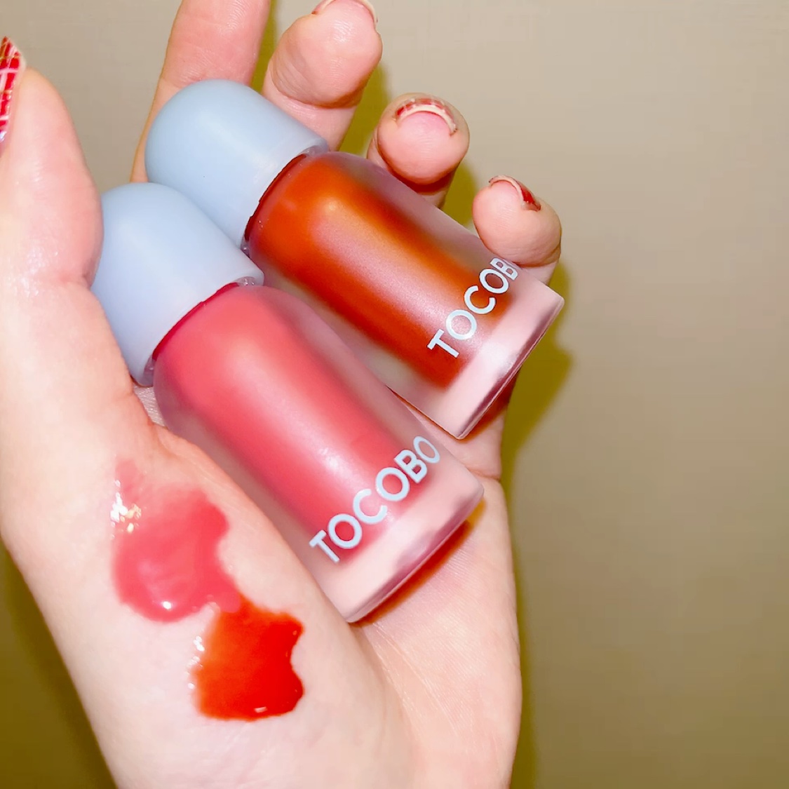 ビタグレーズドリップマスク/TOCOBO/リップマスクを使ったクチコミ（2枚目）