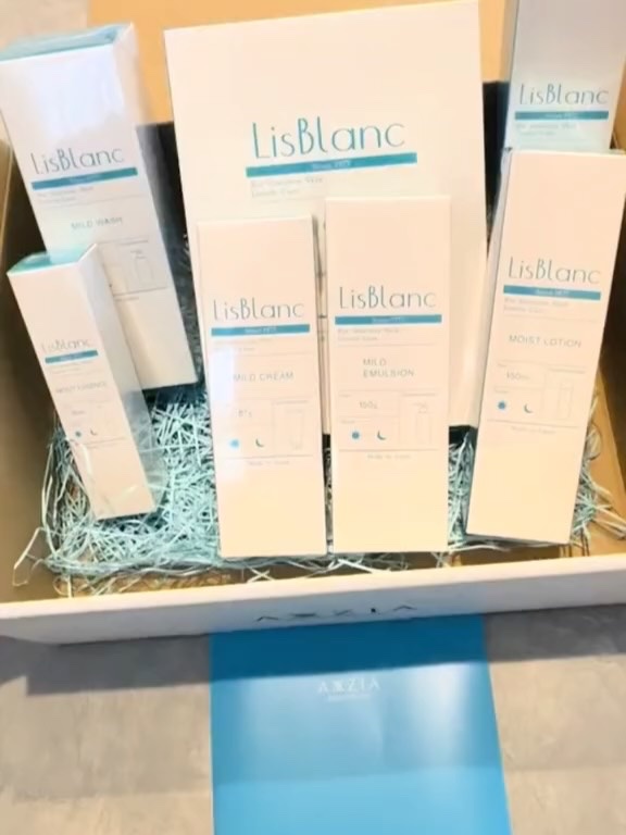 リスブラン リスブラン マイルド エマルジョンのクチコミ「この度、AXXZIAさんのアンバサダーに選定いただき、
LisBlanc(リスブラン)ラインも.....」（3枚目）