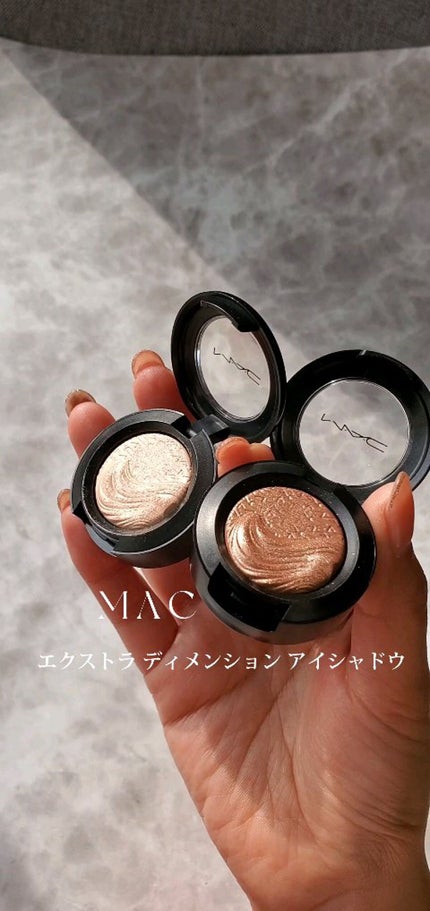 エクストラ ディメンション アイシャドウ/M・A・C/単色アイシャドウの人気ショート動画