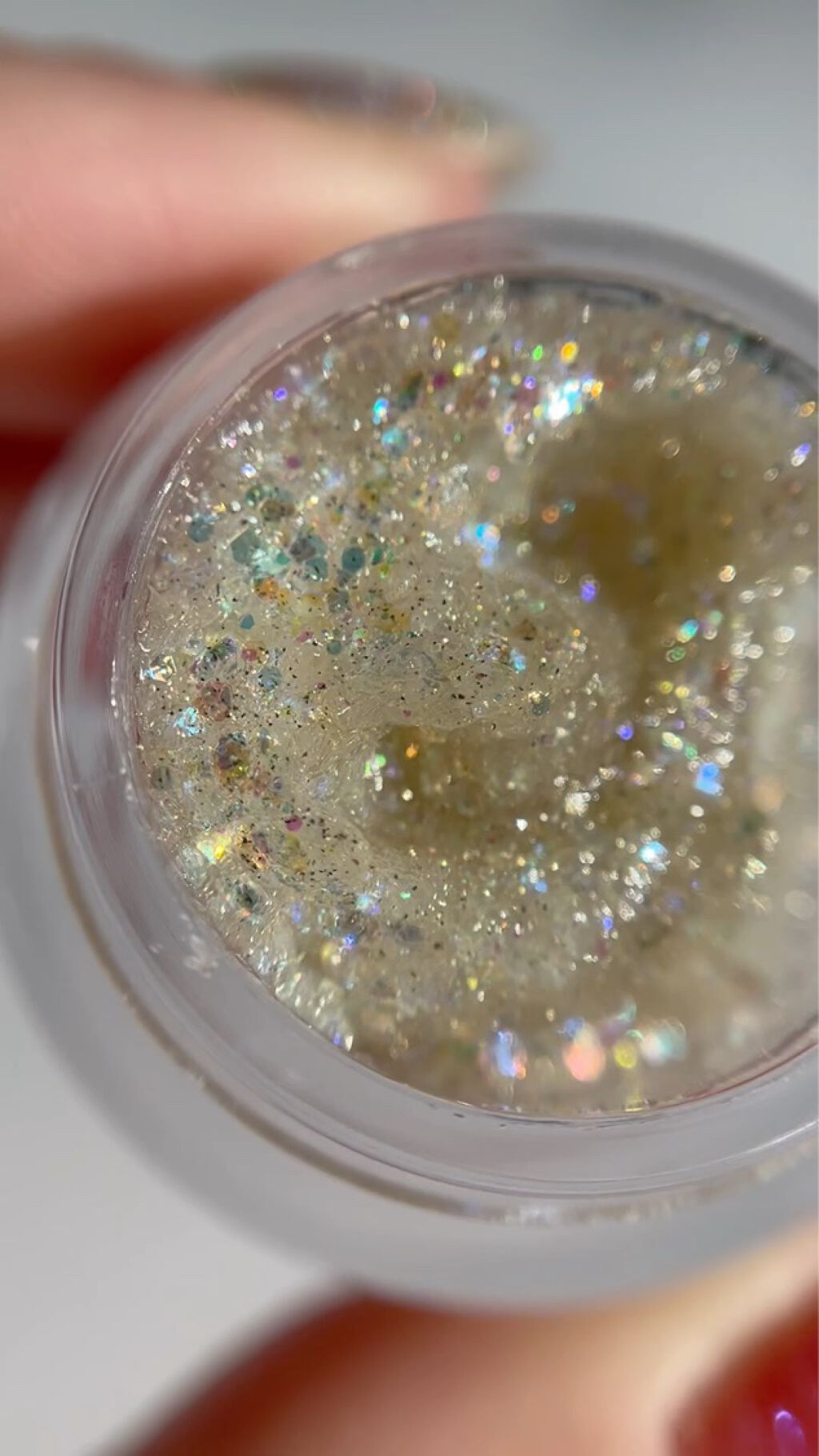 シャイラスティンググリッタージェル/POPSY NOTE/グリッターを使ったクチコミ（3枚目）